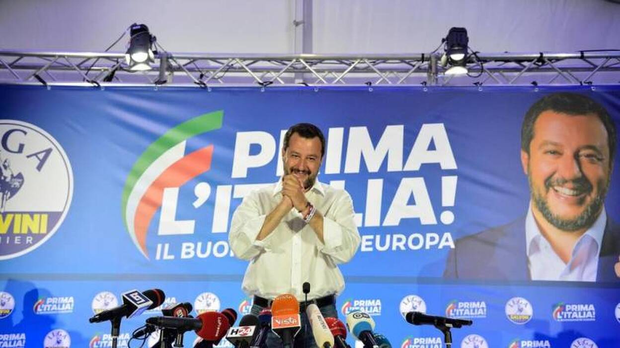 La Liga de Salvini arrasa en las europeas y aplasta a su socio de Gobierno