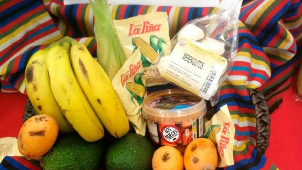 Lote de productos canarios por donar sangre