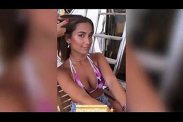 María Pombo estira sus últimos días de soltera