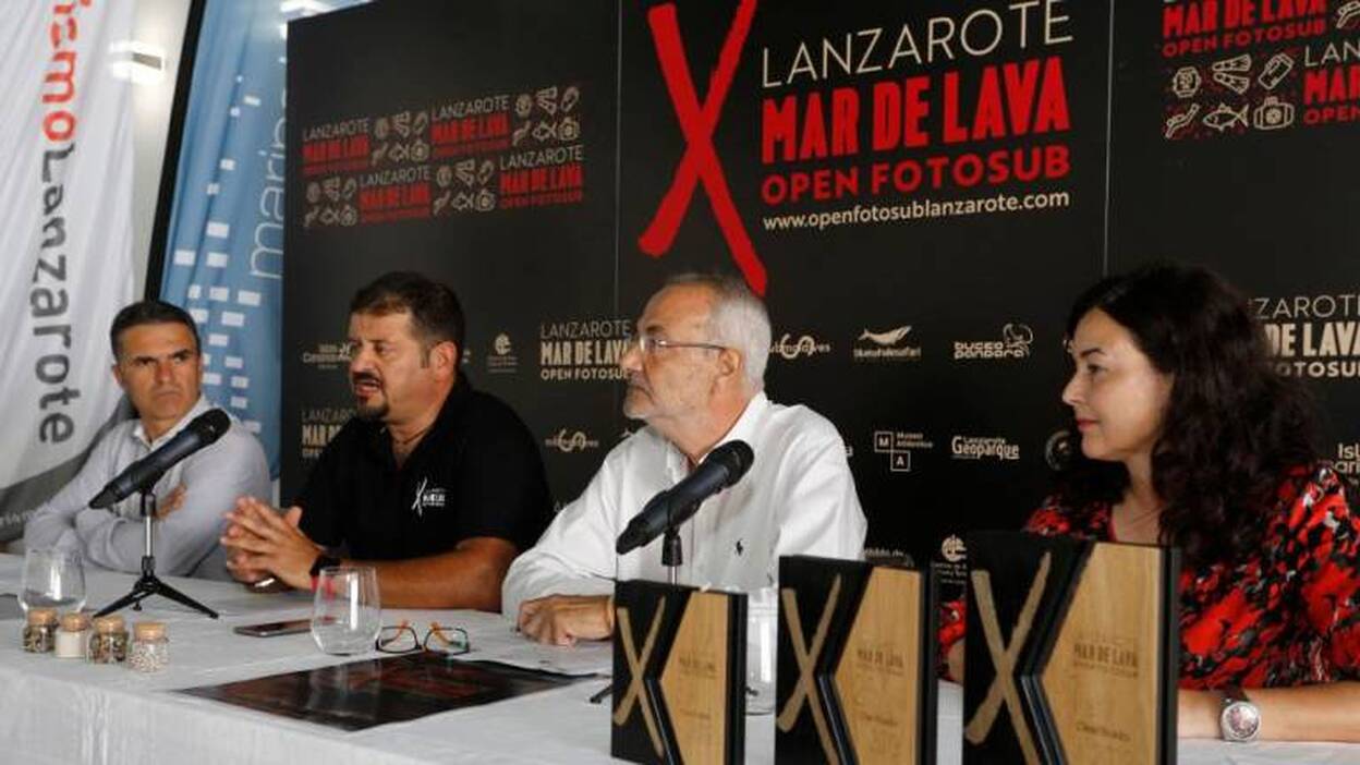 Todo listo para el Open Fotosub Mar de Lava