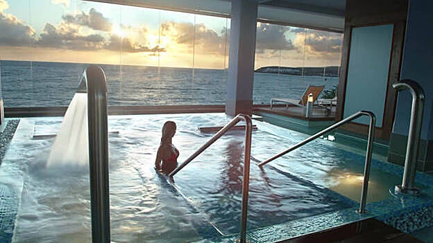 Corallium Thalasso del hotel Lopesan Villa del Conde, cuenta con unas vistas envidiables del Océano Atlántico.