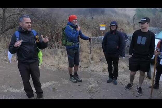 Los peregrinos del Camino de Los Valores conquistan Gáldar