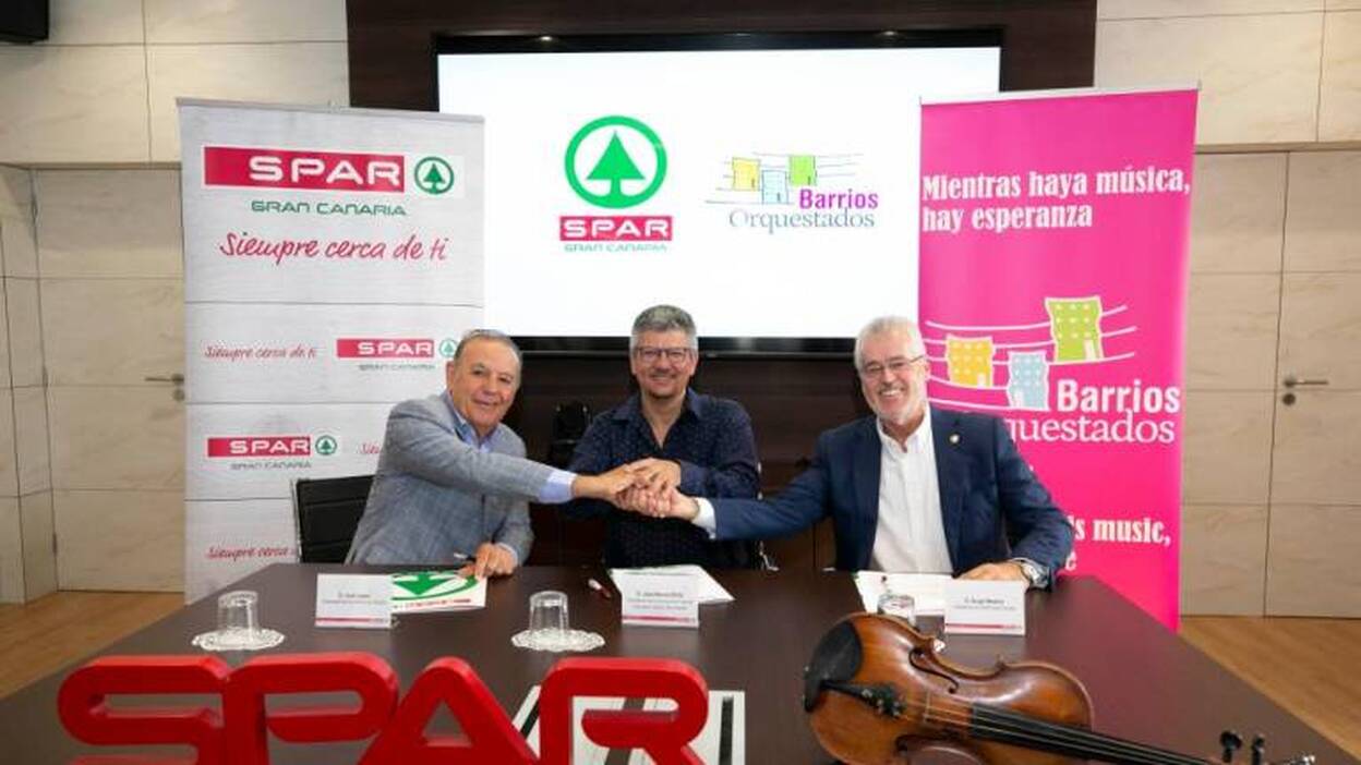 Spar Gran Canaria renueva su compromiso con ‘Barrios Orquestados’