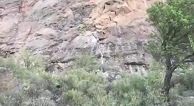 Desprendimiento entre Tejeda y Ayacata