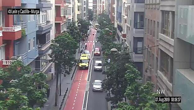 Fallece un indigente en un banco de León y Castillo