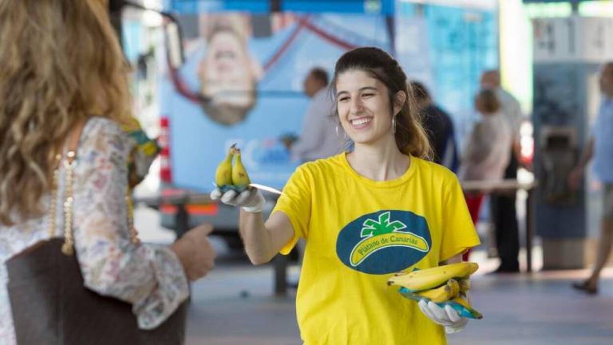 Plátano de Canarias vende 226 millones de kilos fuera de las islas en 7 meses