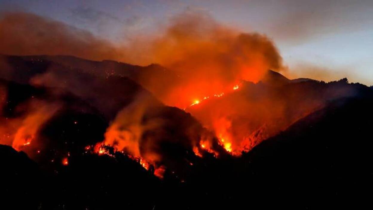 El fuego ya arrasa unas 6.000 hectáreas
