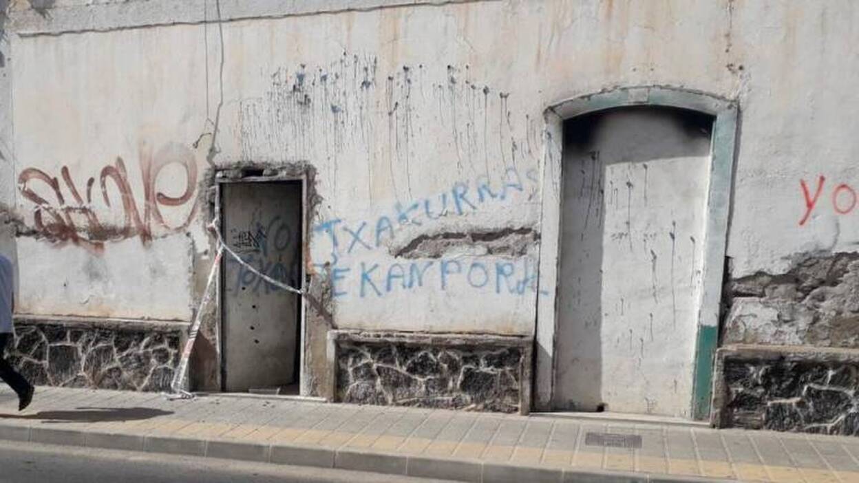 El fuego con heridos de Arrecife, premeditado