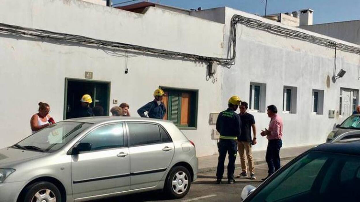 Se desploma el techo de una vivienda en Titerroy