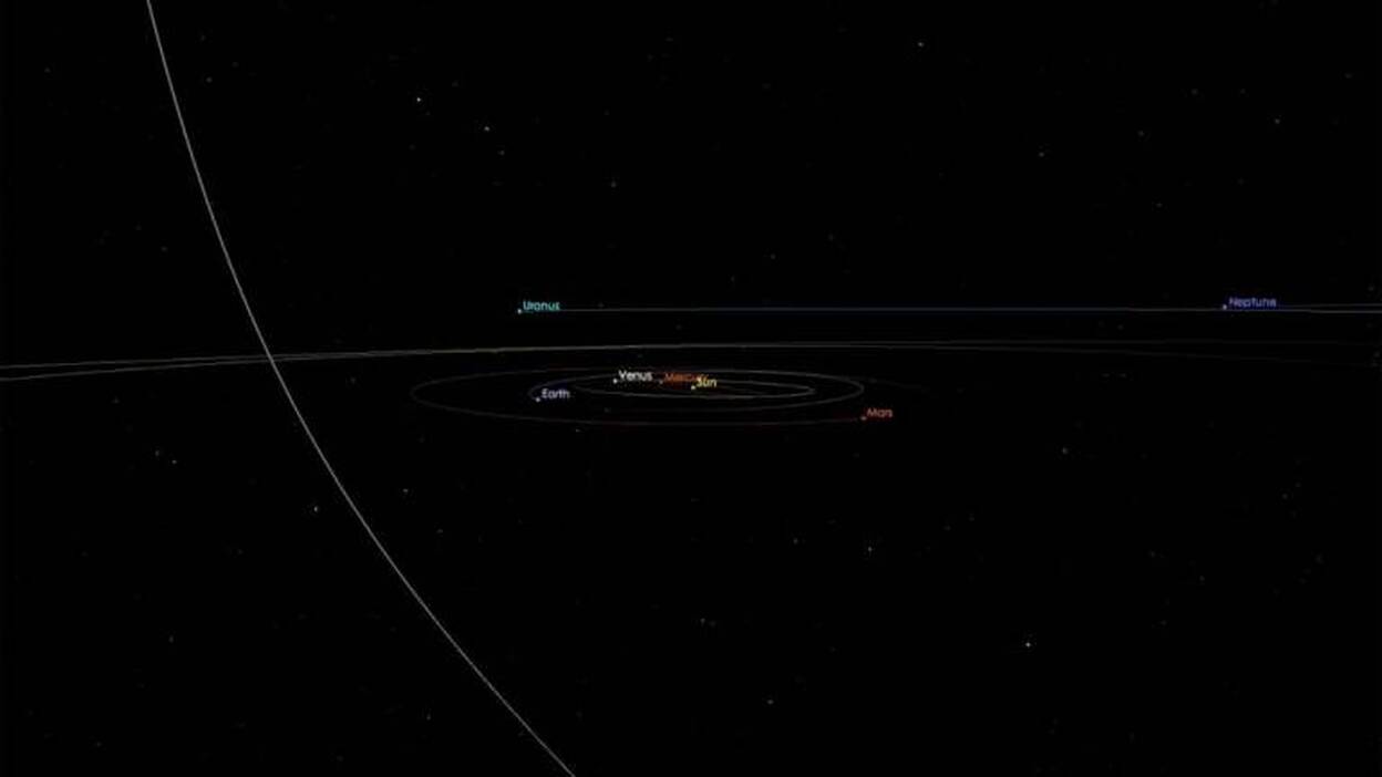 Gran Telescopio Canarias obtiene un espectro del primer cometa interestelar