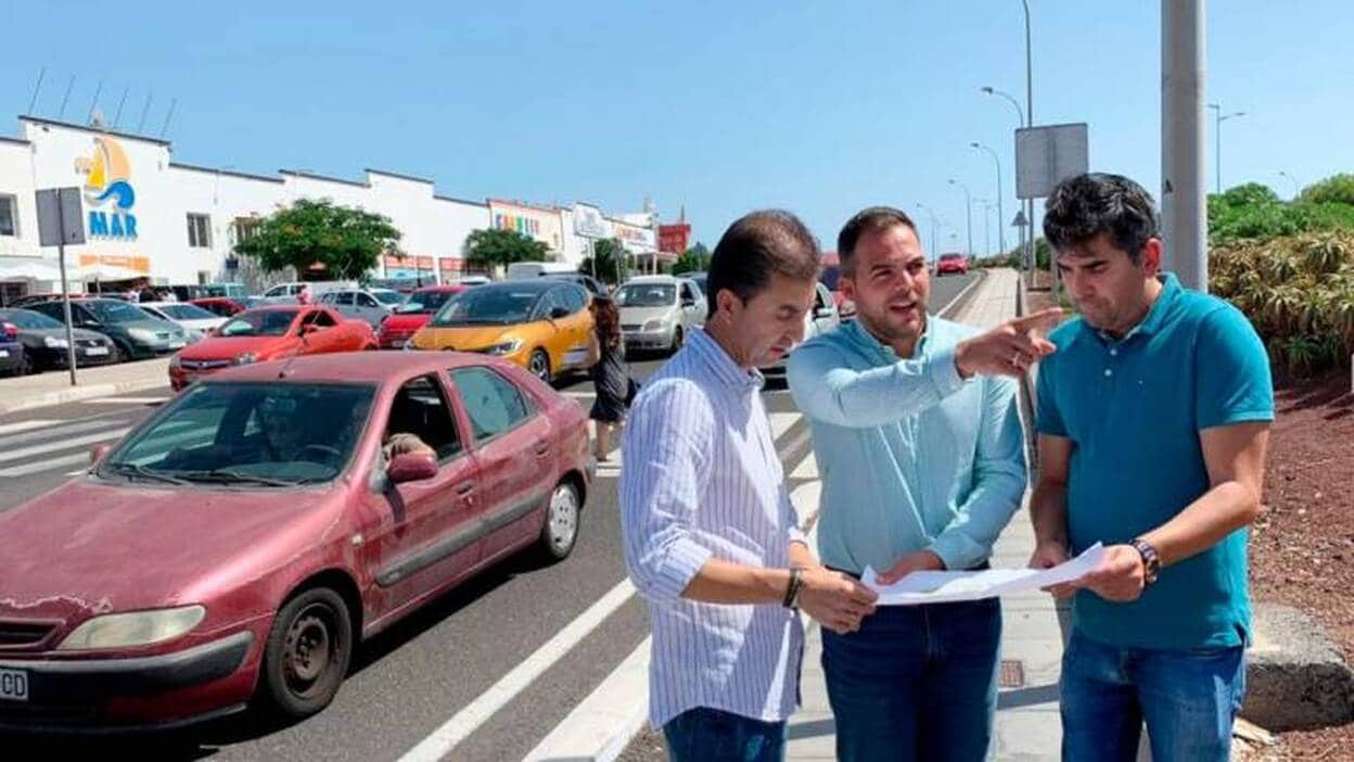 La nueva entrada viaria a Playa Honda deberá estar lista en 2020