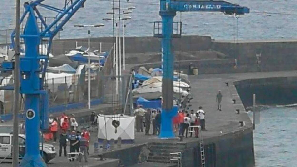 Localizan un cadáver en el Puerto de la Cruz