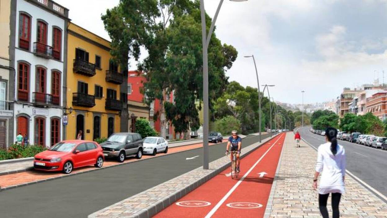 El bulevar del Guiniguada tendrá un coste cercano al millón de euros