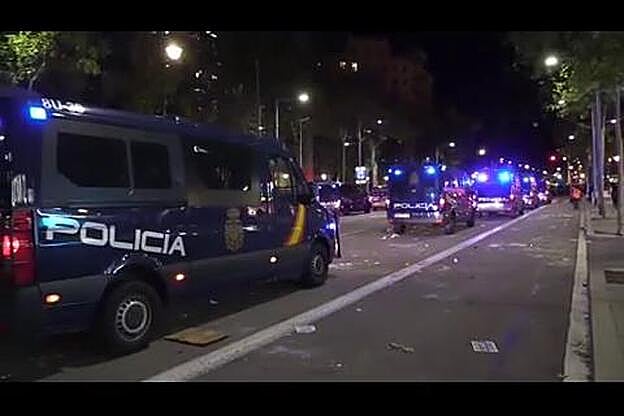 Grupos independentistas provocan altercados en Cataluña