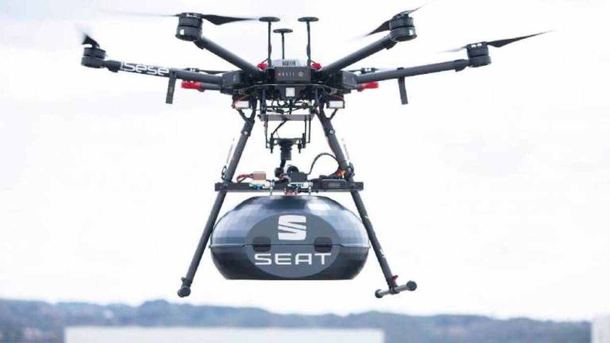 Drones: clave en la agilidad logística de una fábrica