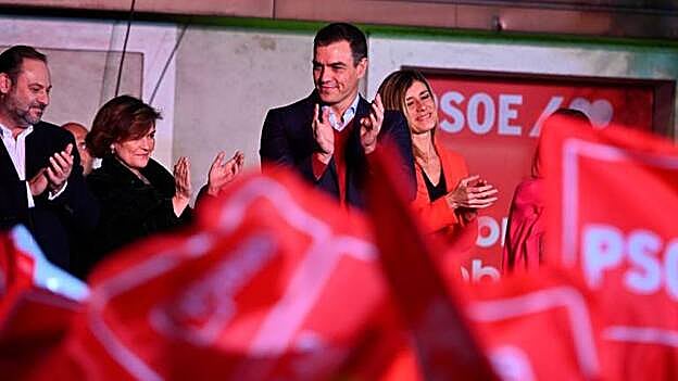 Sánchez: «Esta vez sí o sí vamos a conseguir un gobierno progresista»