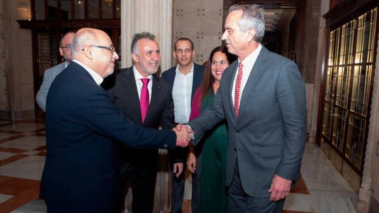 Robert Kennedy ve las renovables en Canarias como «totalmente competitivas»