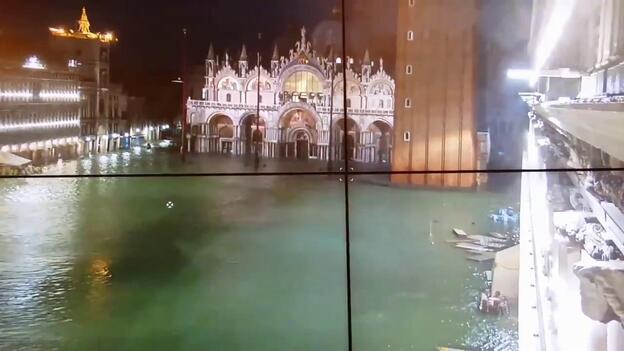 Venecia sufre una inundación apocalíptica