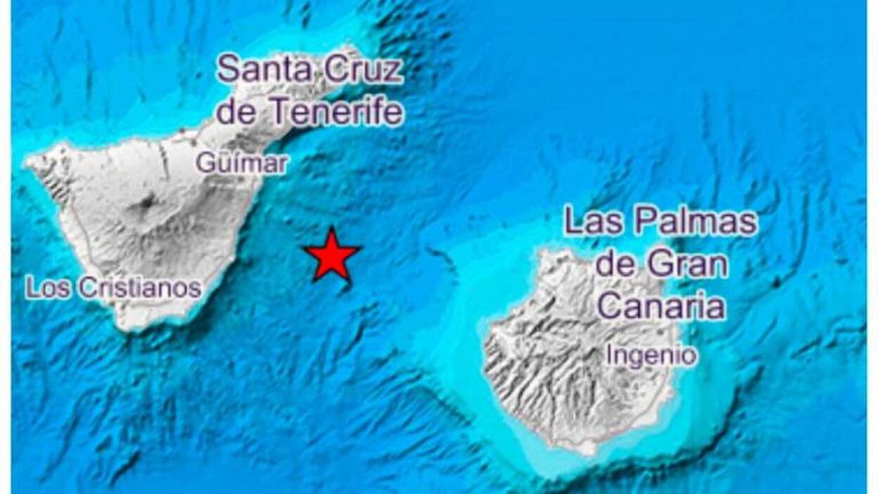 Nuevo terremoto entre Gran Canaria y Tenerife
