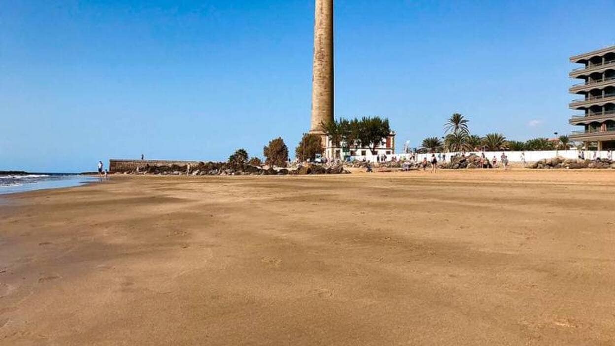 Maspalomas presume de arena