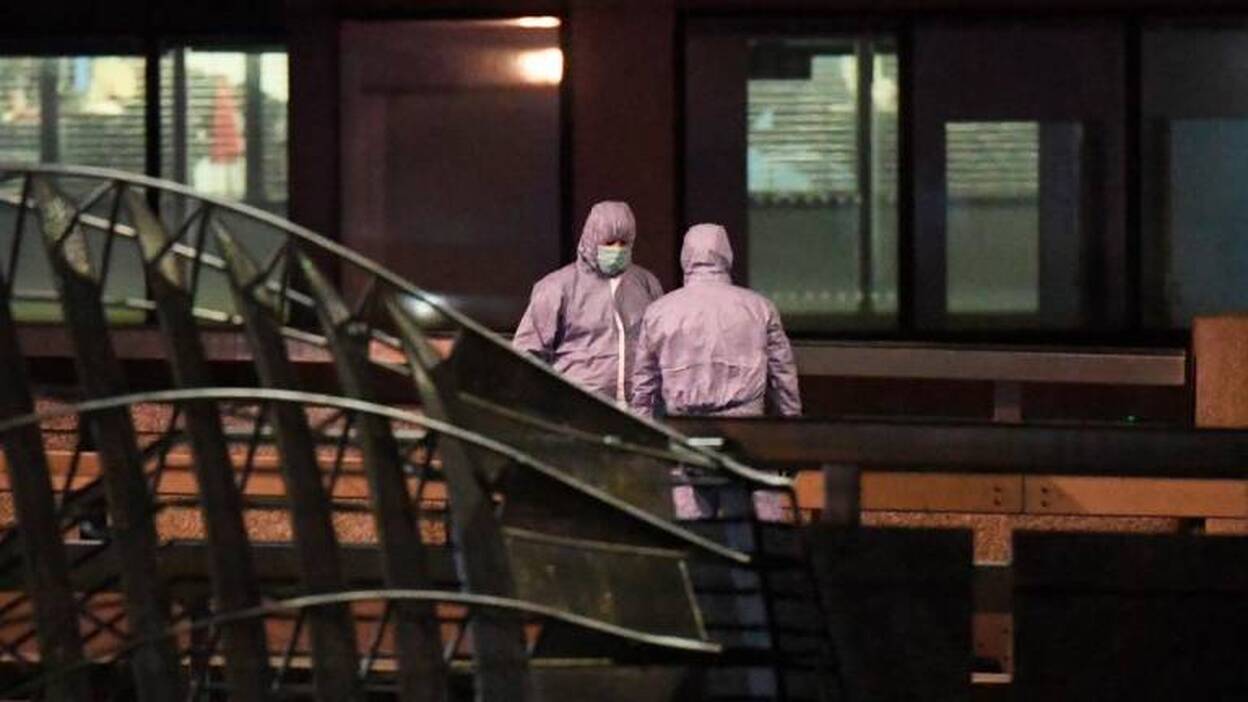 "Estábamos casi tan cerca de él como la policía", dice una testigo del ataque