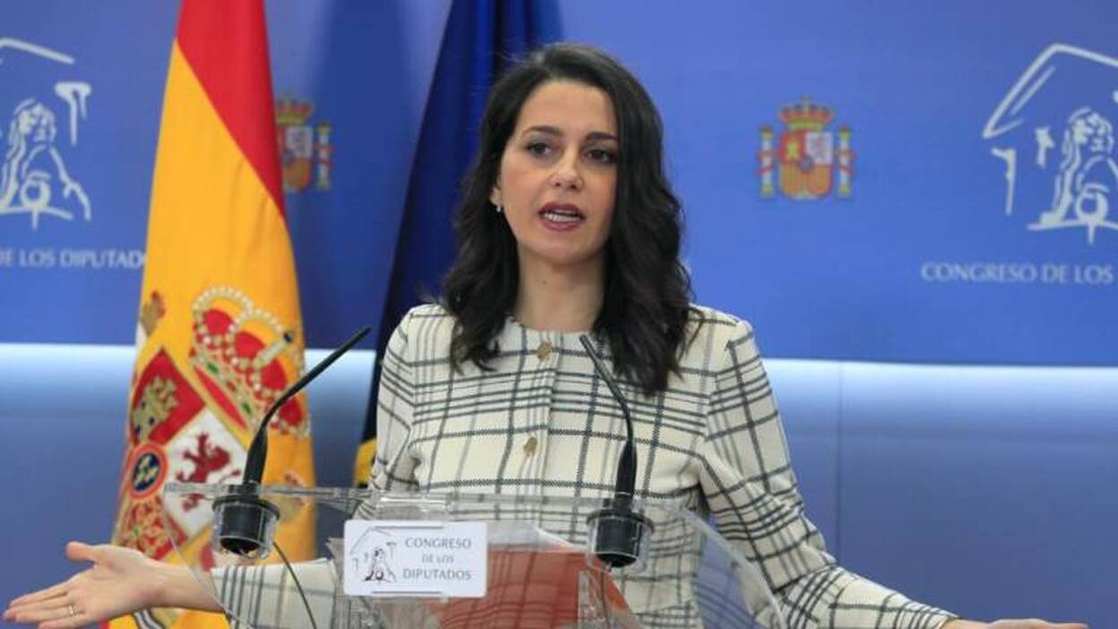 Arrimadas rechaza apoyar un Gobierno donde esté Podemos
