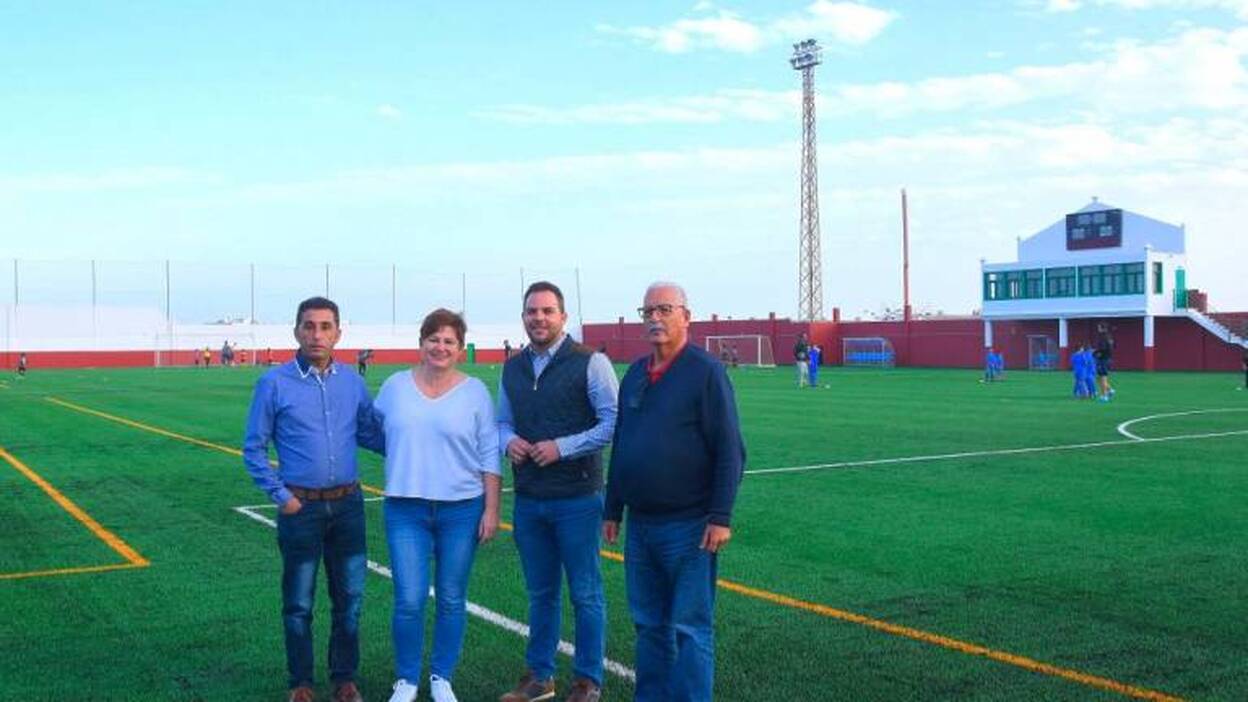 El campo de fútbol de Argana, por fin en servicio.