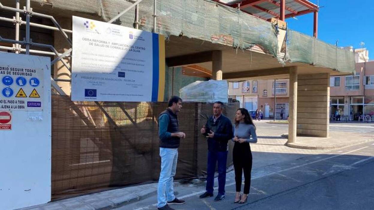 Las obras del centro de salud se retrasan diez meses en Corralejo