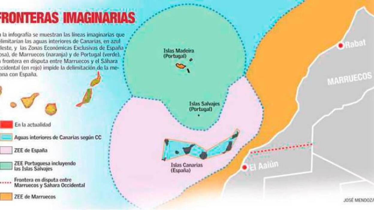 El Gobierno de Canarias rechaza el deslinde marítimo de Marruecos