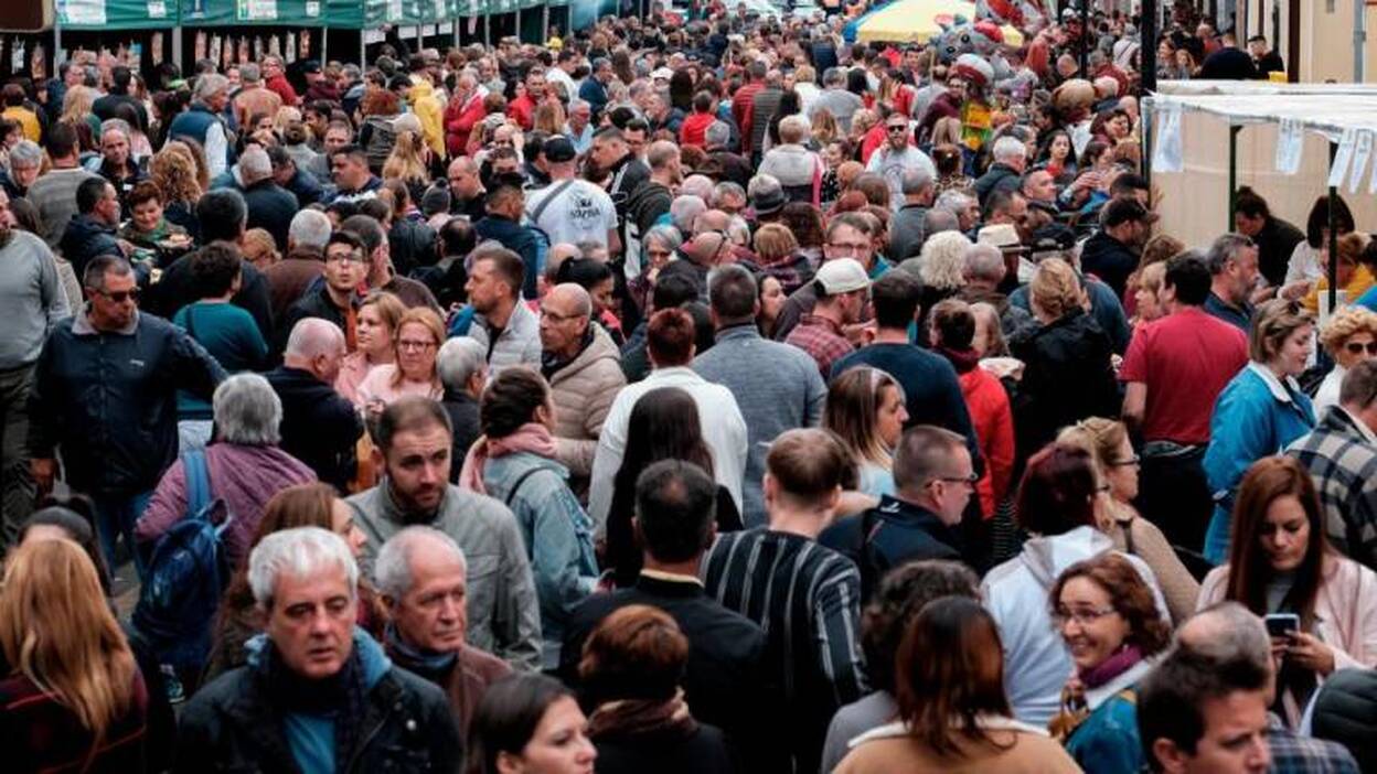 Masiva Ruta del Almendrero en Valsequillo