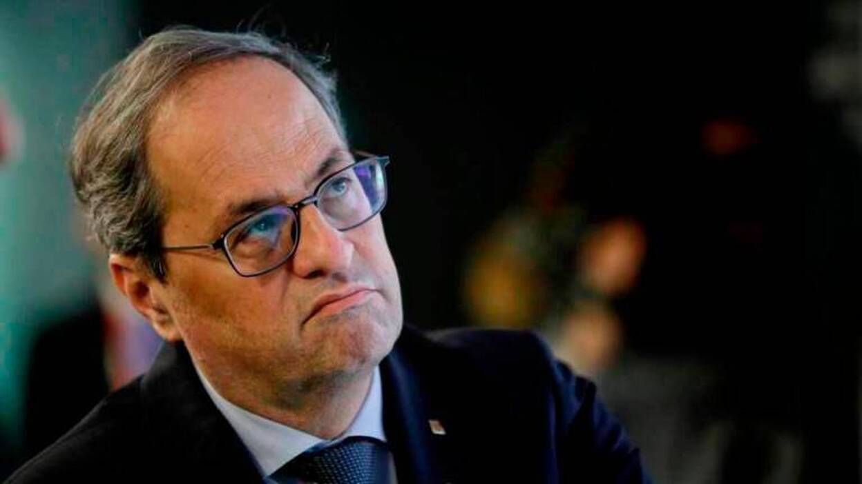 La Mesa del Parlament avala retirar la condición de diputado a Torra