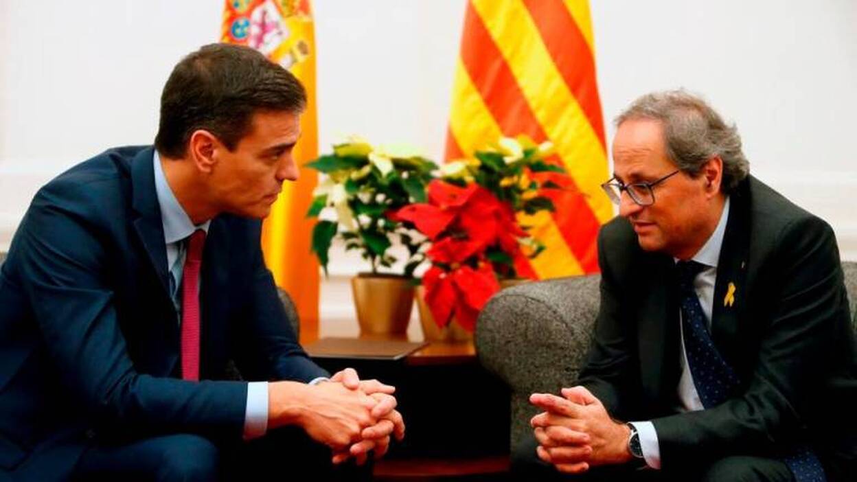 Sánchez mantiene la cita con Torra el 6 de febrero