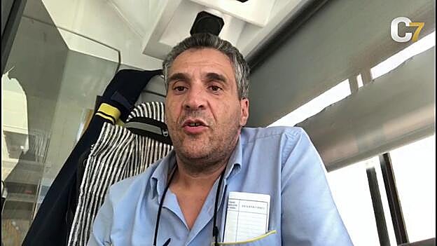 El mensaje de un guagüero a la ciudadanía