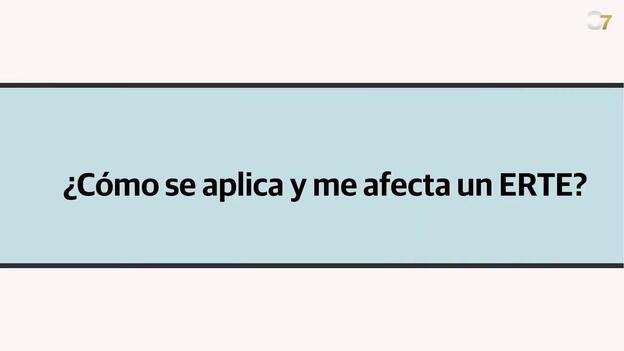 ¿Cómo se aplica y me afecta un ERTE?