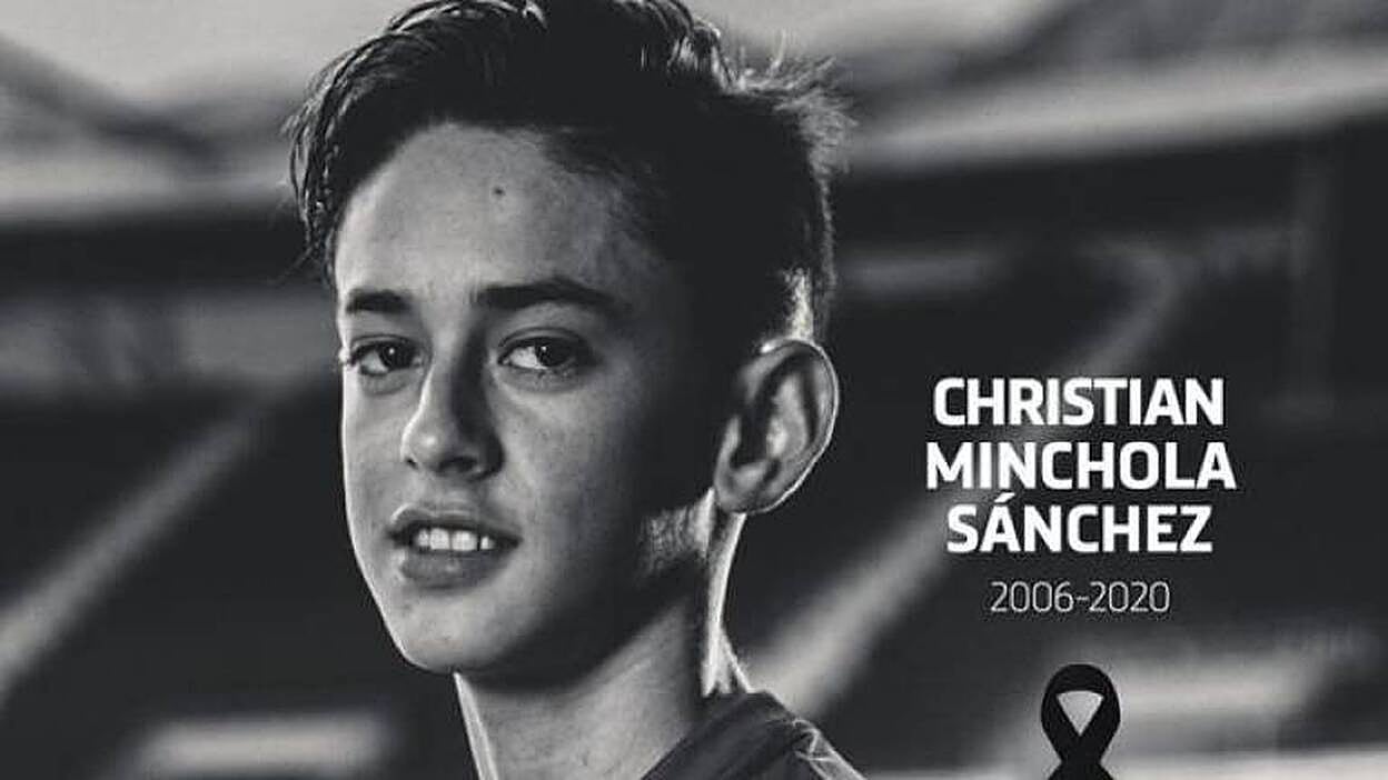 El Atlético, de luto por la muerte de un jugador infantil