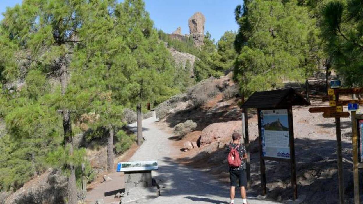 Denunciados por acampar en el Roque Nublo