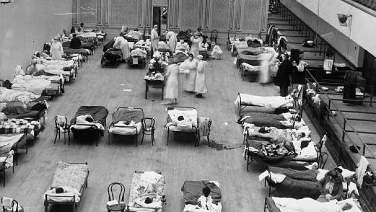 Las tres oleadas de la gripe española