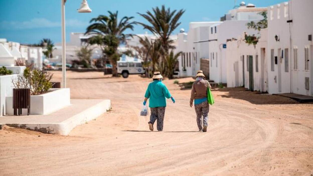 Días sin apenas cambio en La Graciosa