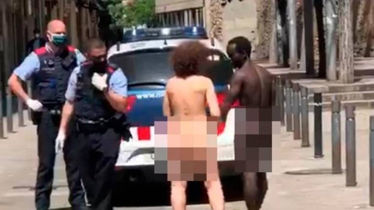 Detenido desnudo y acusado de intento de violación