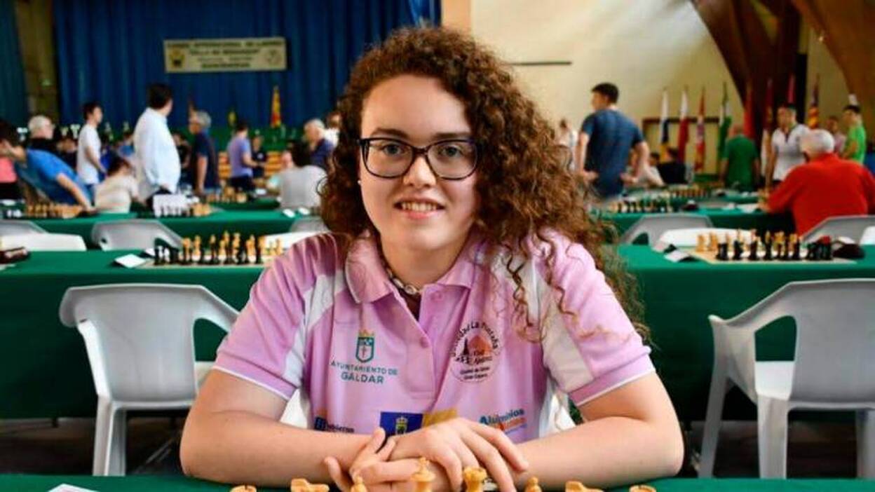 Carla Sosa, campeona de Canarias de ajedrez