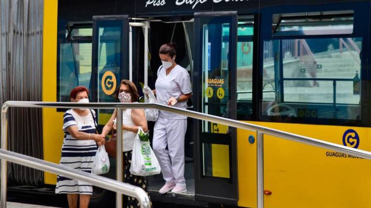 Guaguas Municipales incrementa el aforo máximo