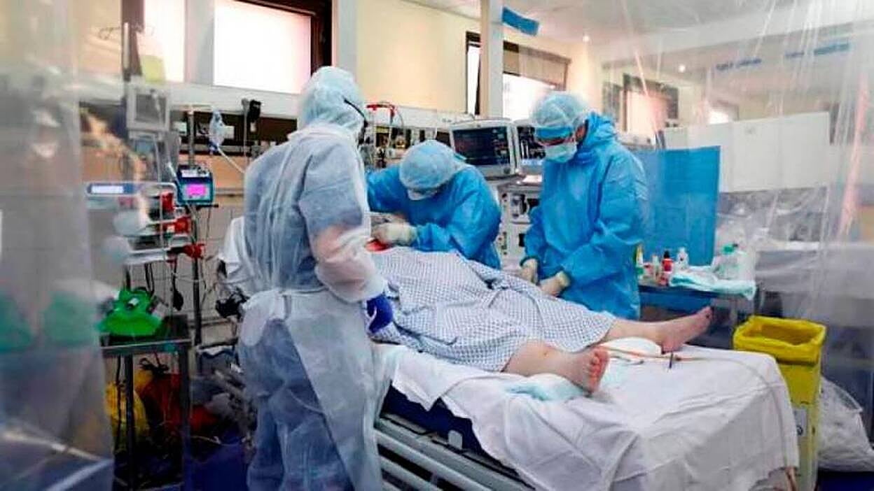 Solo 8 de los 73 casos activos, hospitalizados