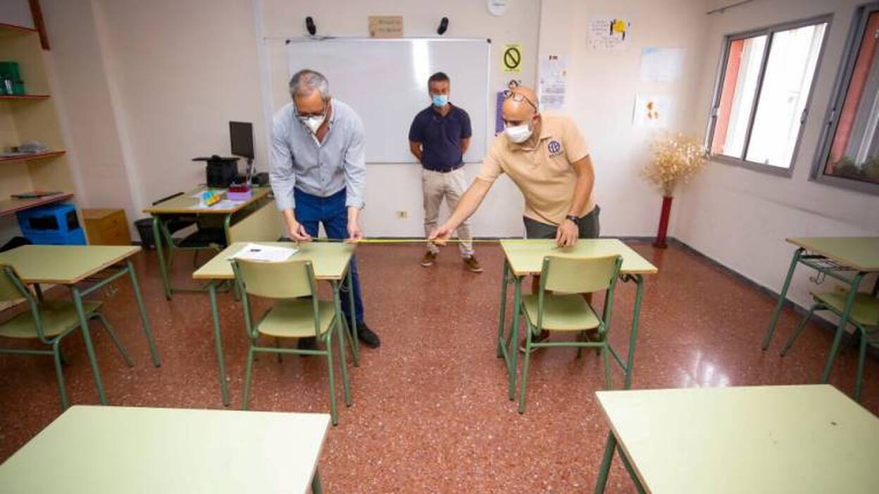 «Aquí caben 20»: chequeo a los centros para la vuelta a las aulas