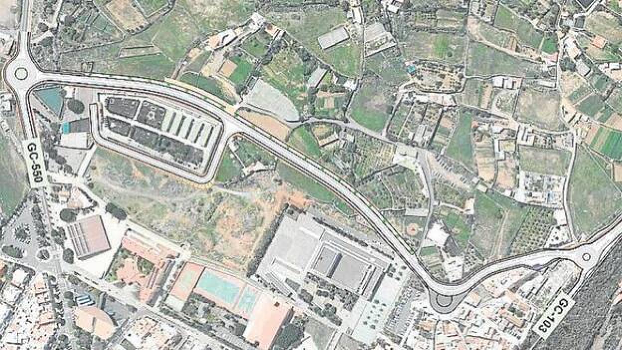 El coste del nuevo acceso a Guayadeque, 6 millones