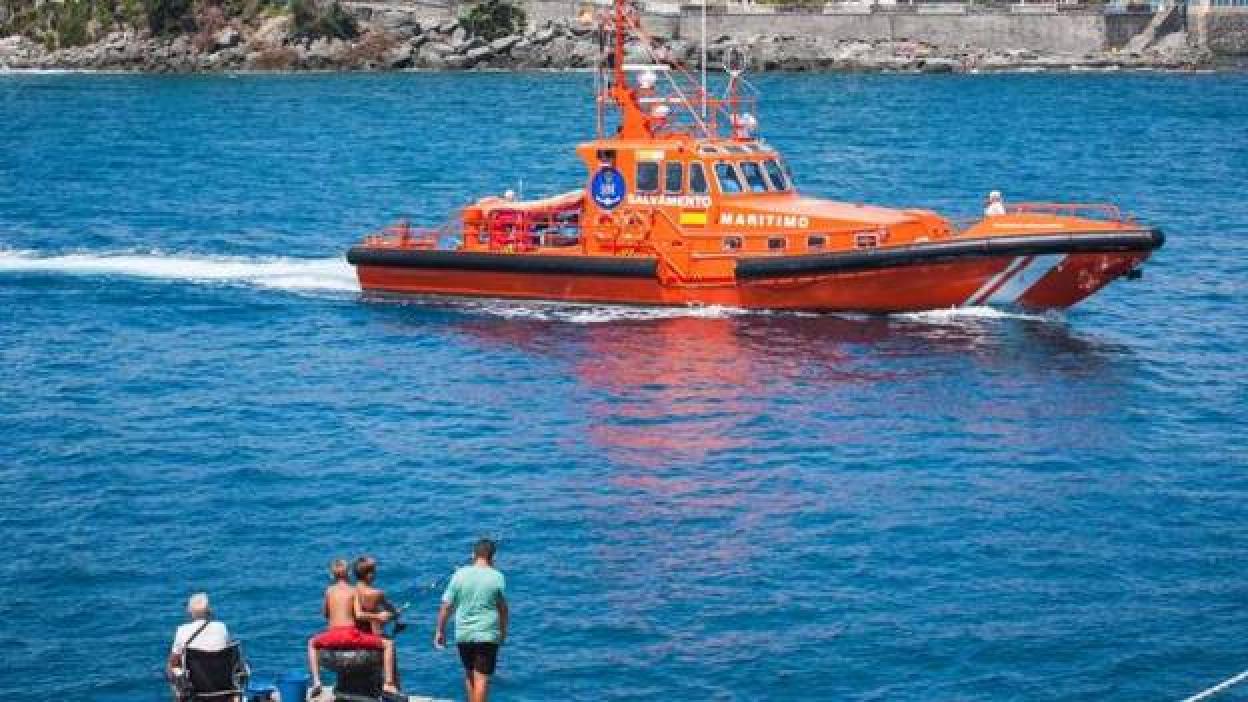Rescatan una patera al sur de Mogán