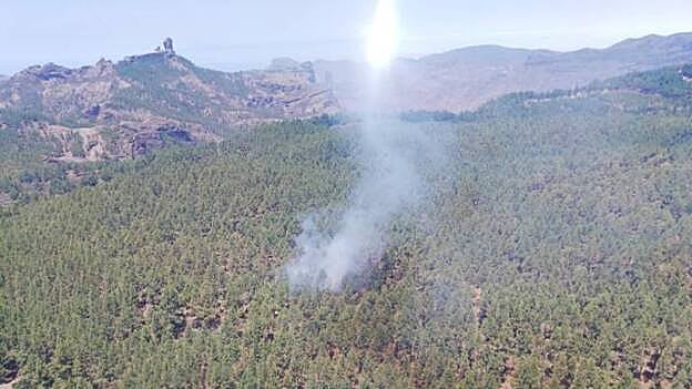 Controlado el conato de incendio en los Llanos de la Pez