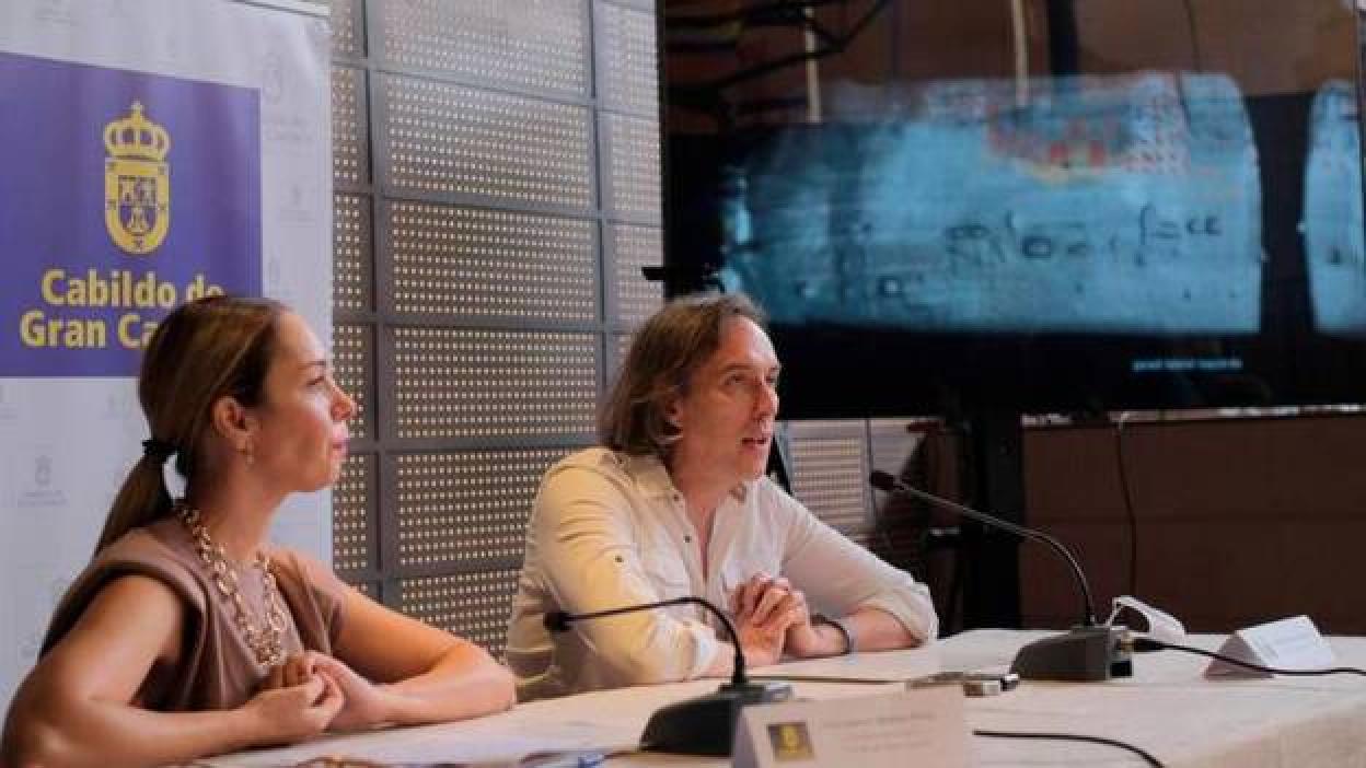 Descubiertos nuevos grafismos y pigmentos en la Cueva Pintada