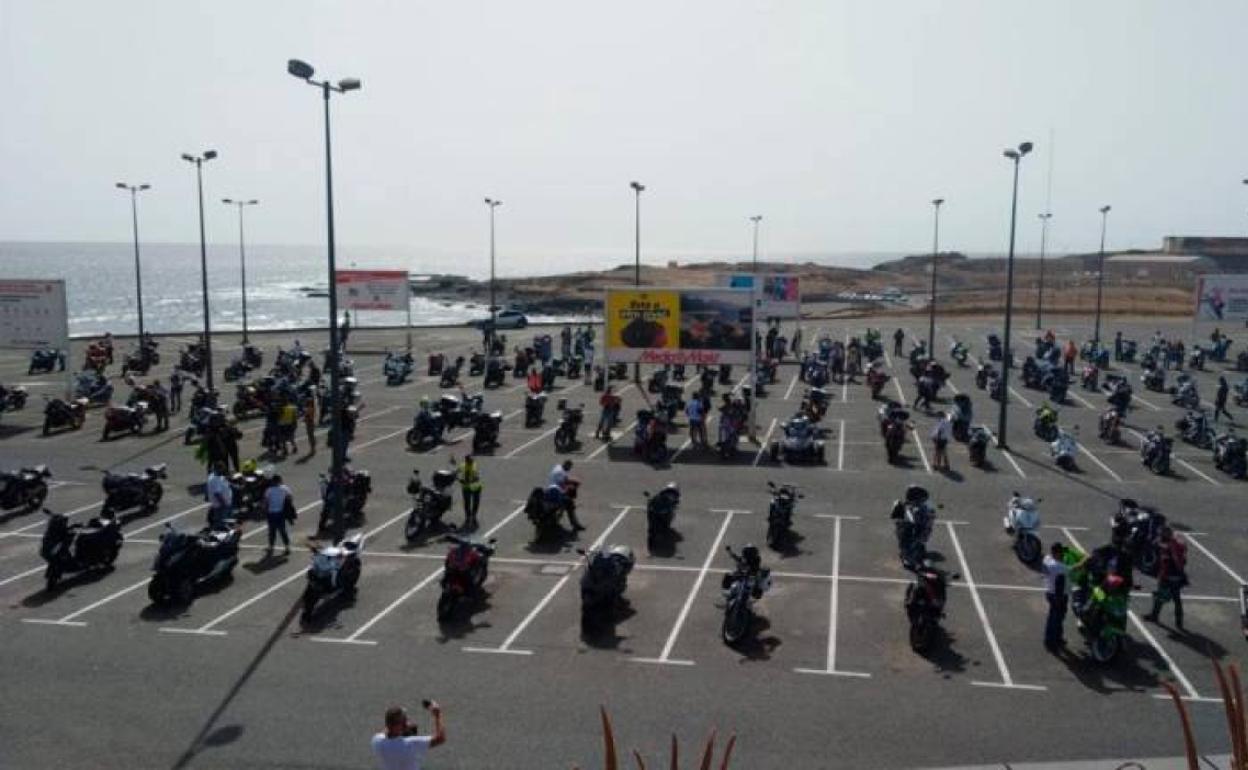 Imagen del centro comercial Las Terrazas este domingo.