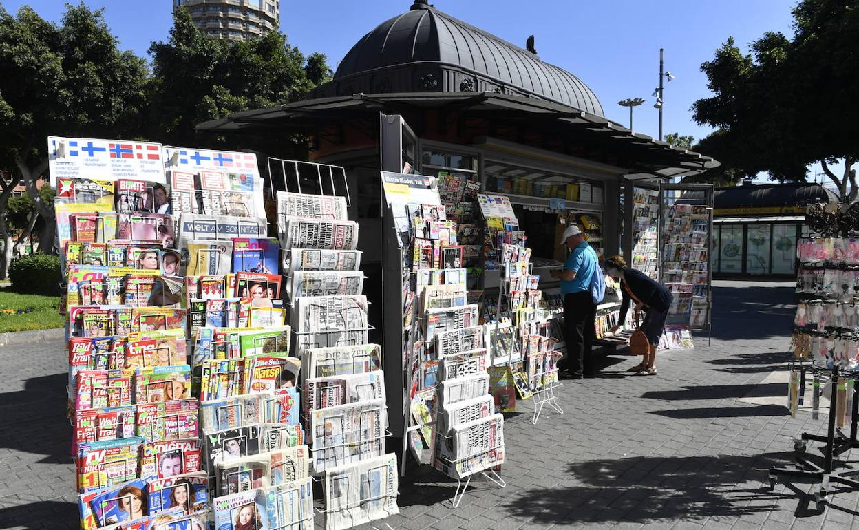 Imagen de archivo de un quiosco en Santa Catalina. 