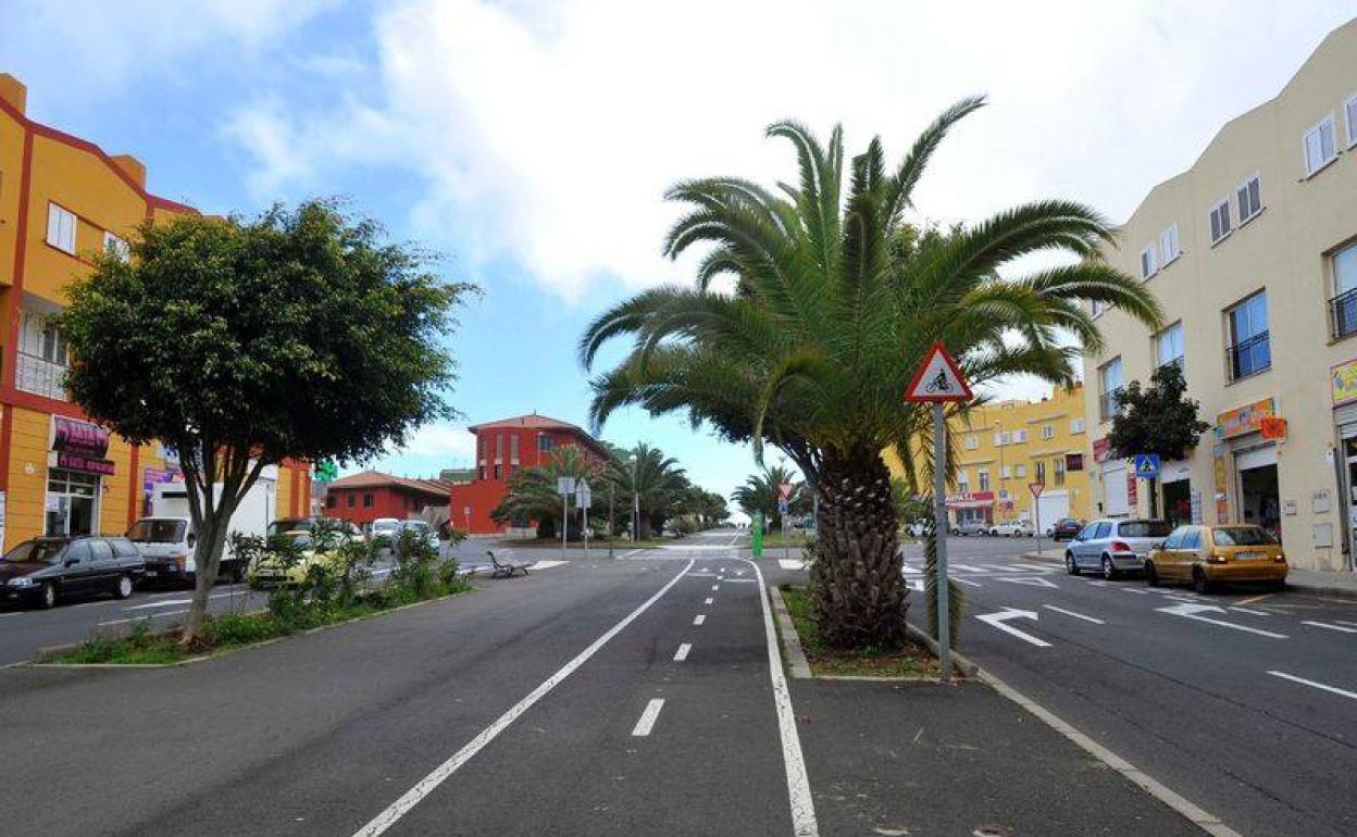 Imagen de archivo de la Avenida de Los Majuelos